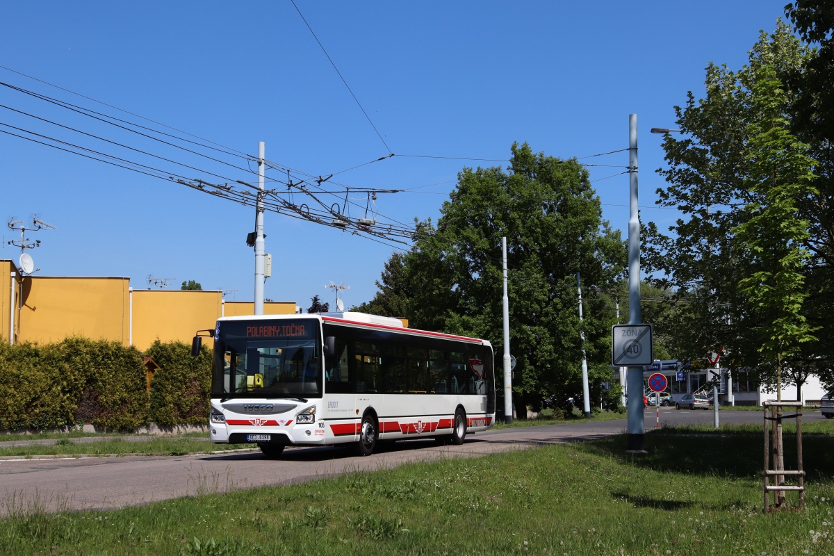 Pardubice, IVECO Urbanway 12M No. 105