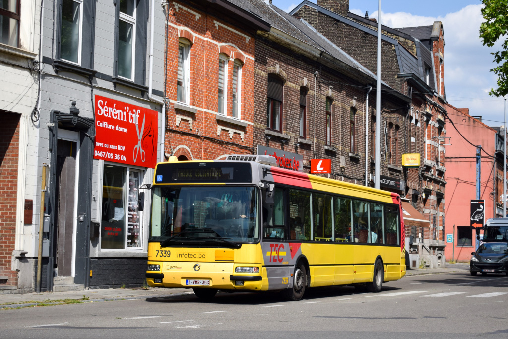Charleroi, Irisbus Agora S No. 7339