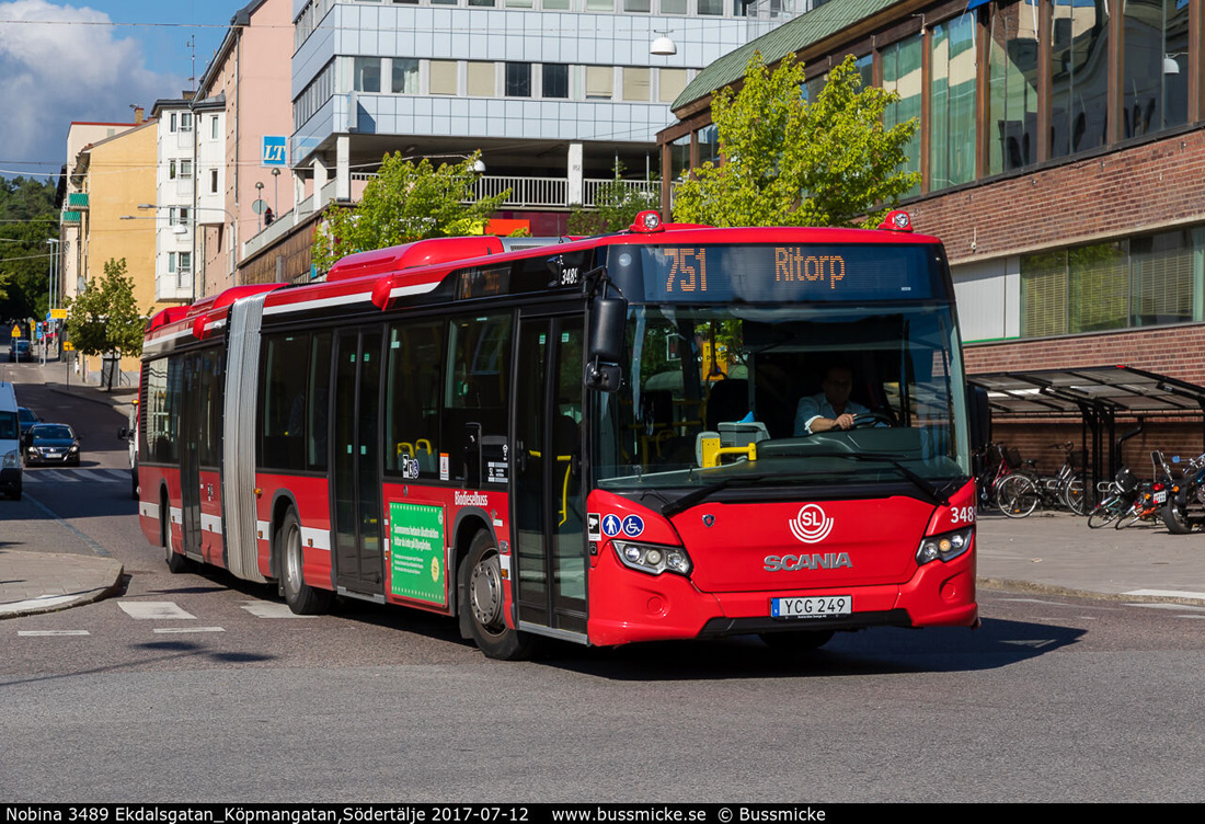 Stockholm, Scania Citywide LFA nr. 3489