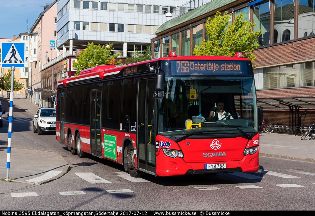 Stockholm, Scania Citywide LE 13.7M # 3595