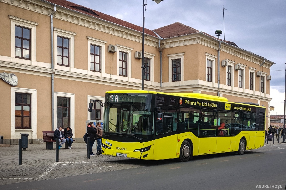Sibiu, Anadolu Isuzu Citiport 12 № 218