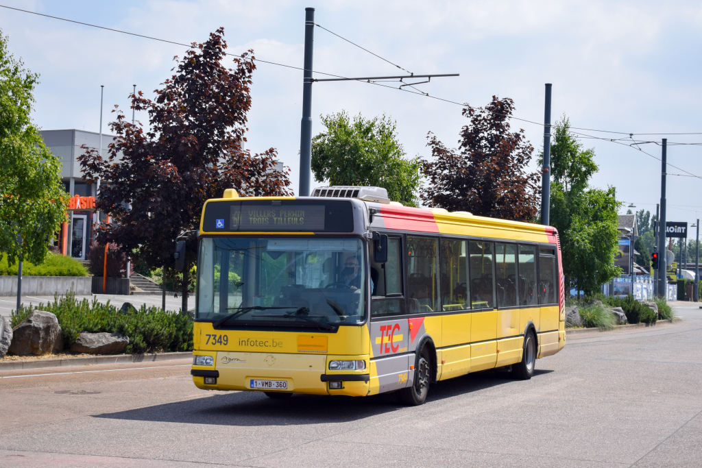 Charleroi, Irisbus Agora S # 7349