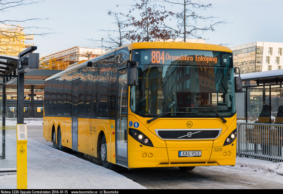Uppsala, Volvo 8900LE nr. 3226