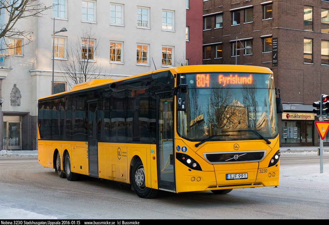 Uppsala, Volvo 8900LE # 3230