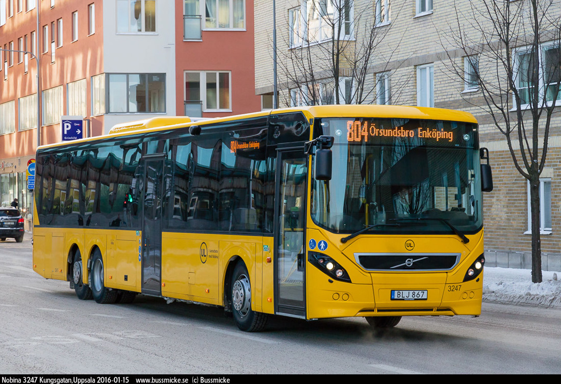 Uppsala, Volvo 8900LE No. 3247