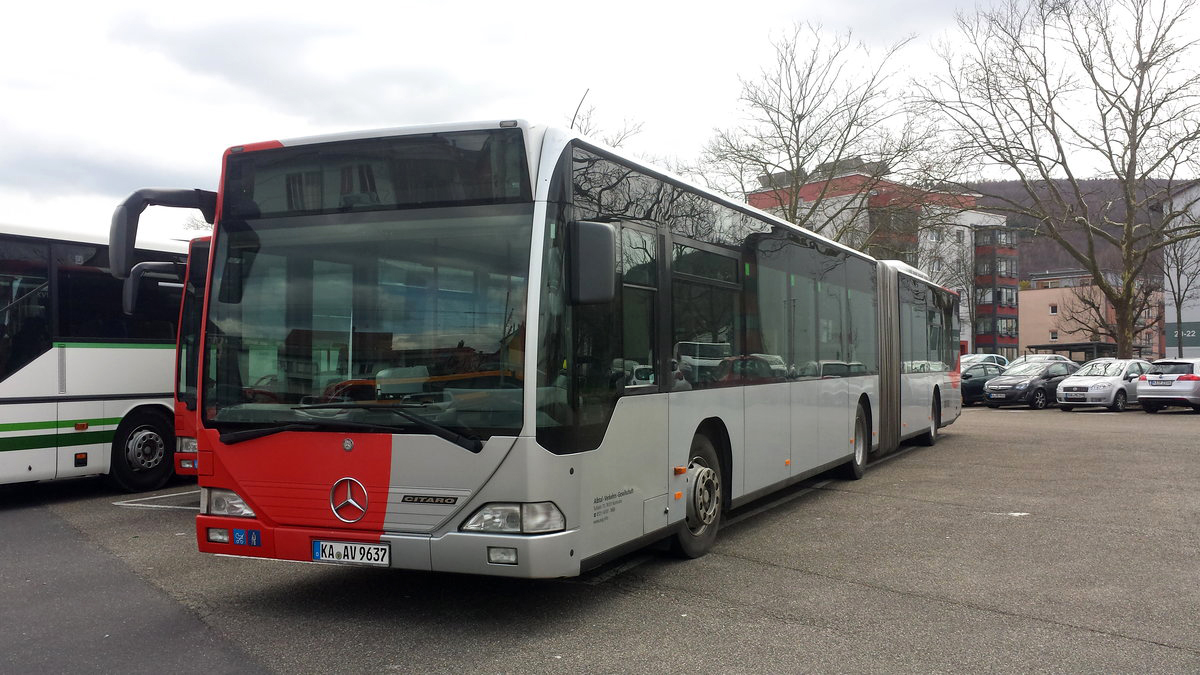 Karlsruhe, Mercedes-Benz O530 Citaro G # 637