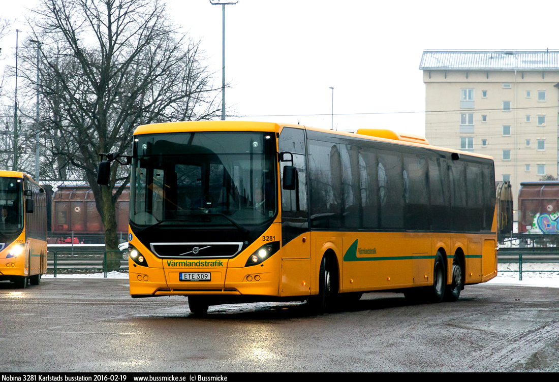 Karlstad, Volvo 8900LE # 3281