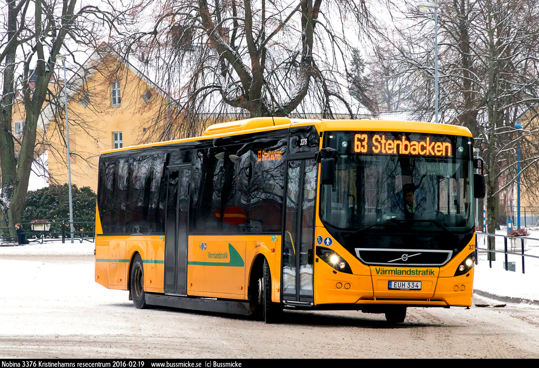 Karlstad, Volvo 8900LE # 3376