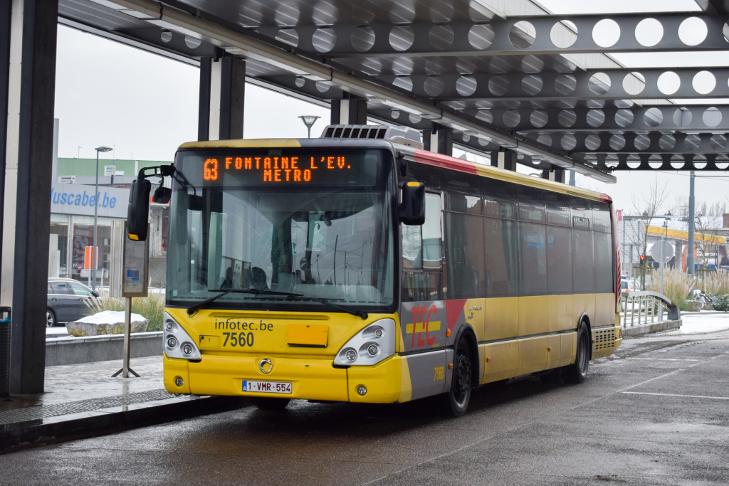 Шарлеруа, Irisbus Citelis 12M № 7560