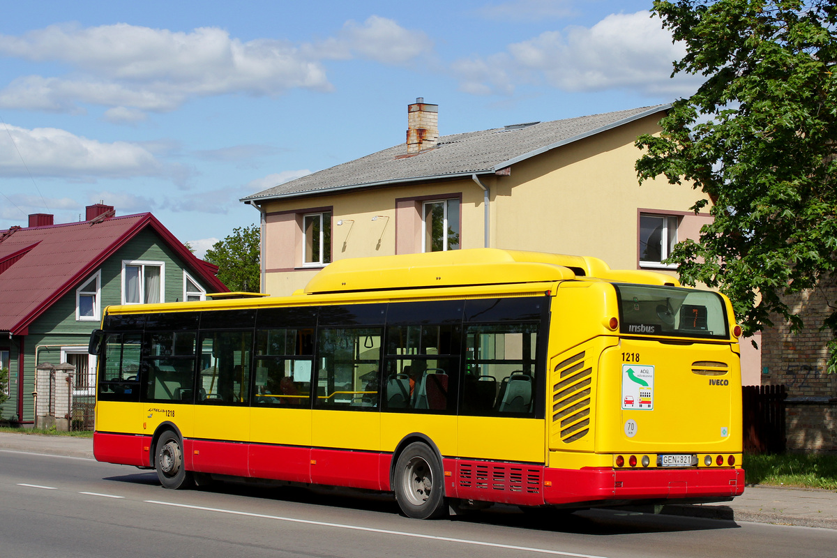 Šiauliai, Irisbus Citelis 12M CNG No. 1218