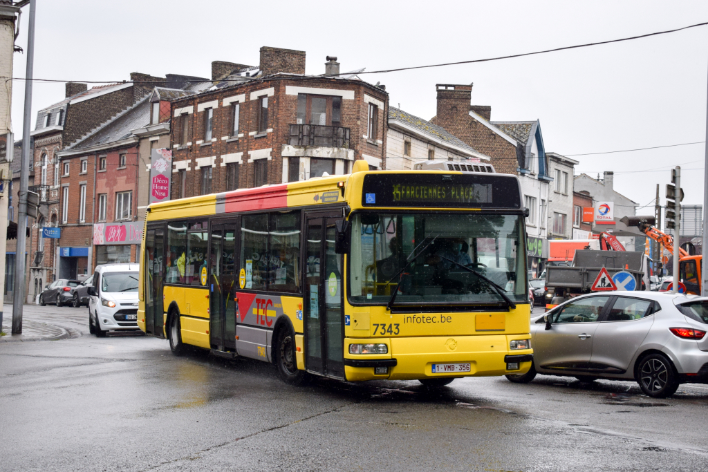 Charleroi, Irisbus Agora S # 7343