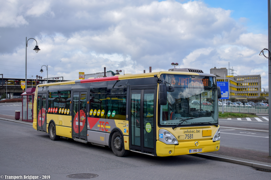 Charleroi, Irisbus Citelis 12M # 7581