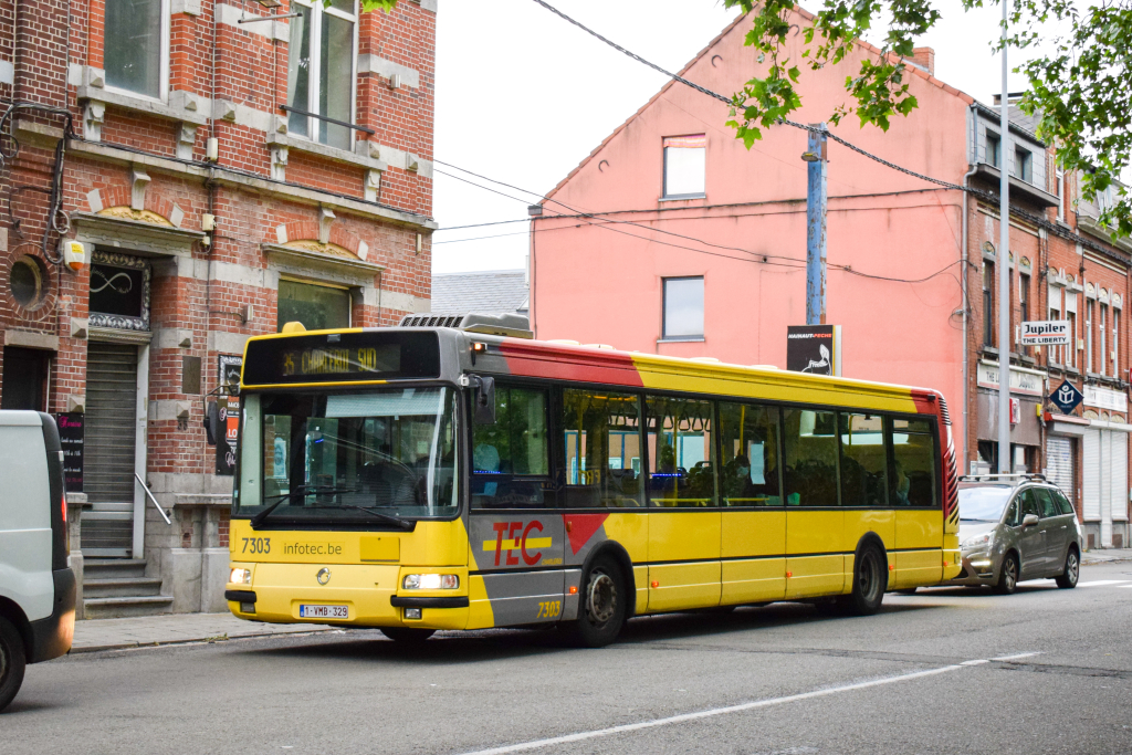 Шарлеруа, Irisbus Agora S № 7303