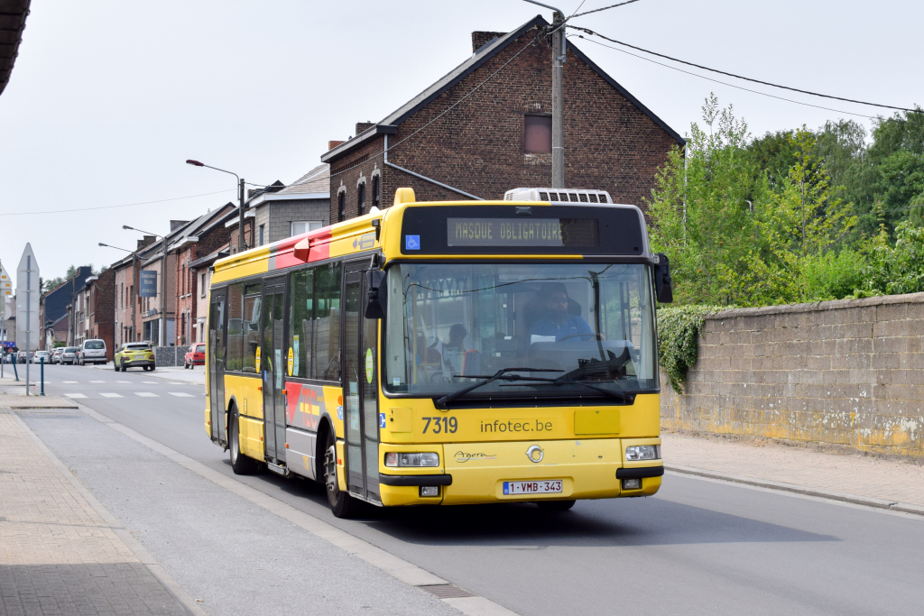 Charleroi, Irisbus Agora S No. 7319