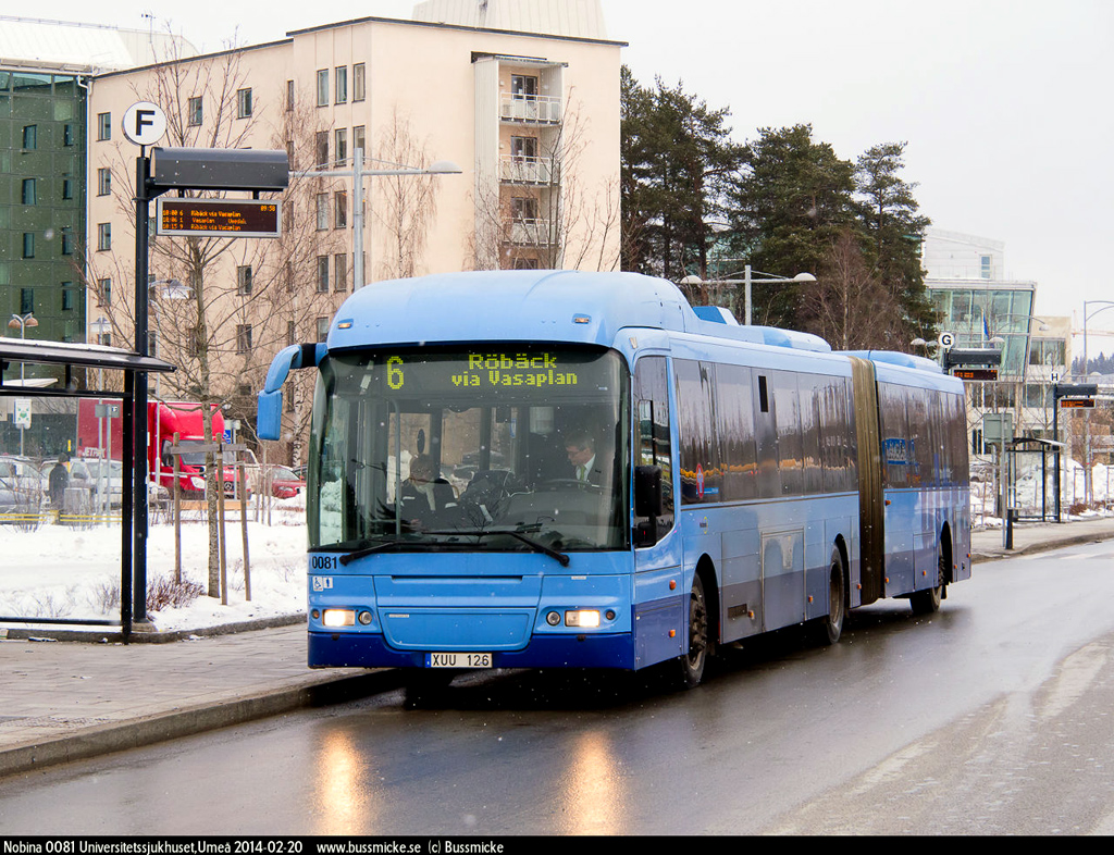 Umeå, Volvo 8500LEA # 0081