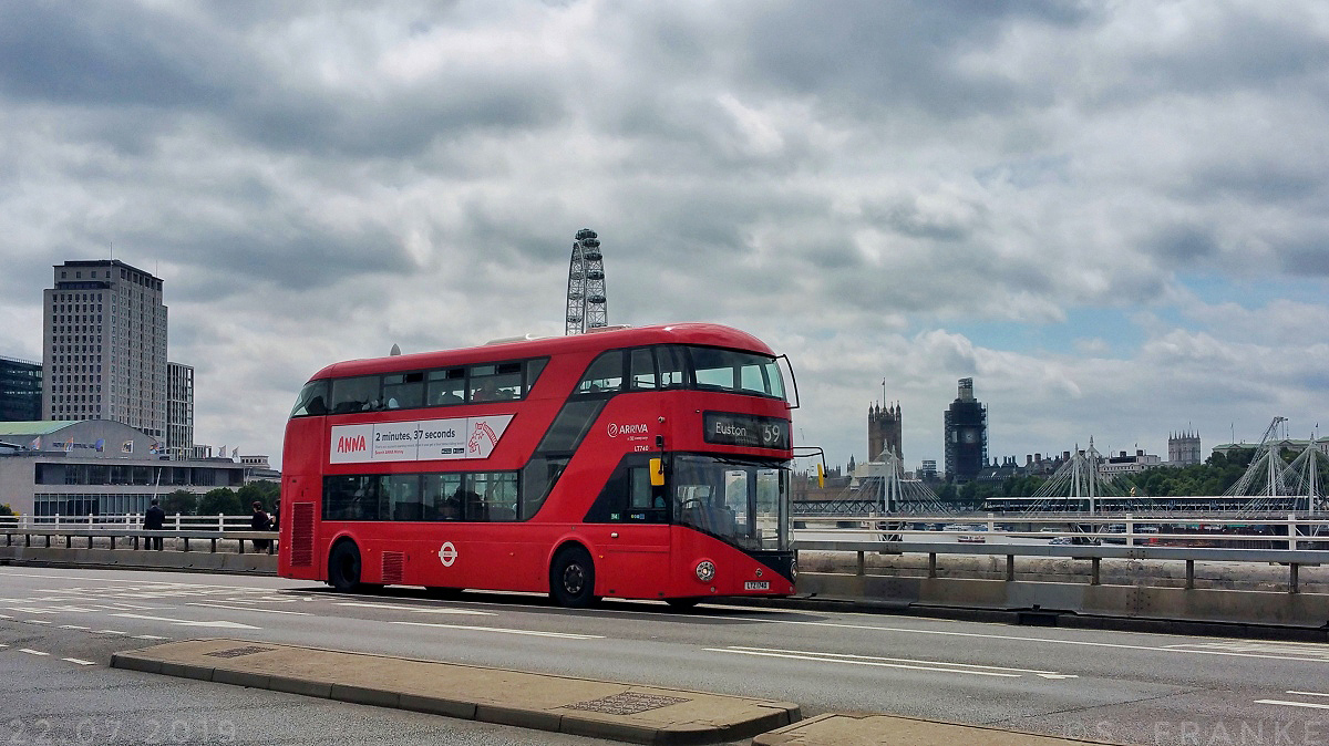 Londýn, Wright New Bus for London č. LT740