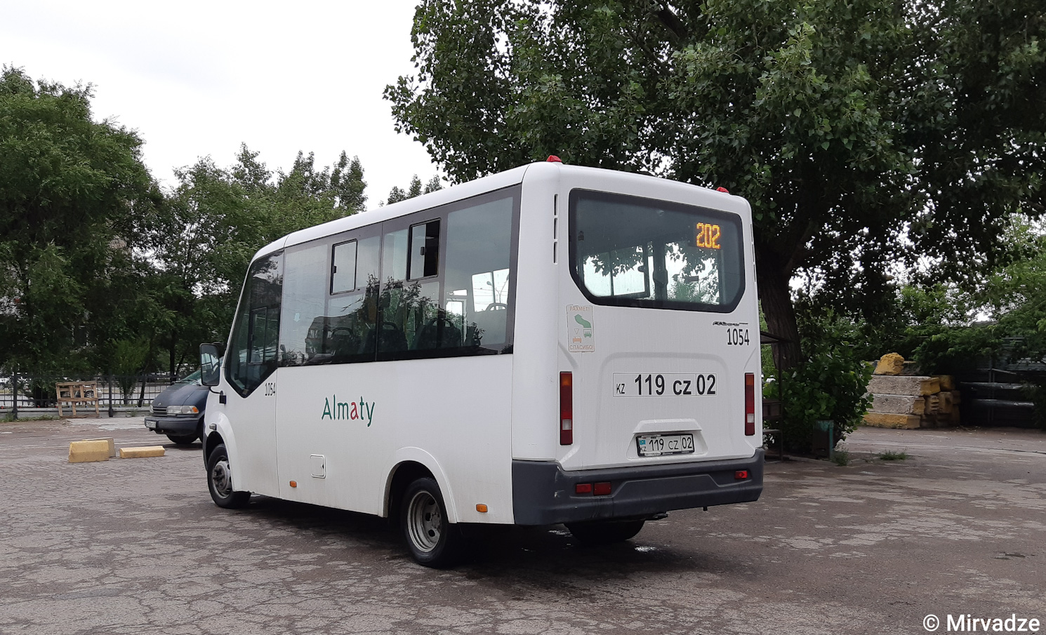 Almaty, ГАЗ-A63R42 Next (СемАЗ) № 1054