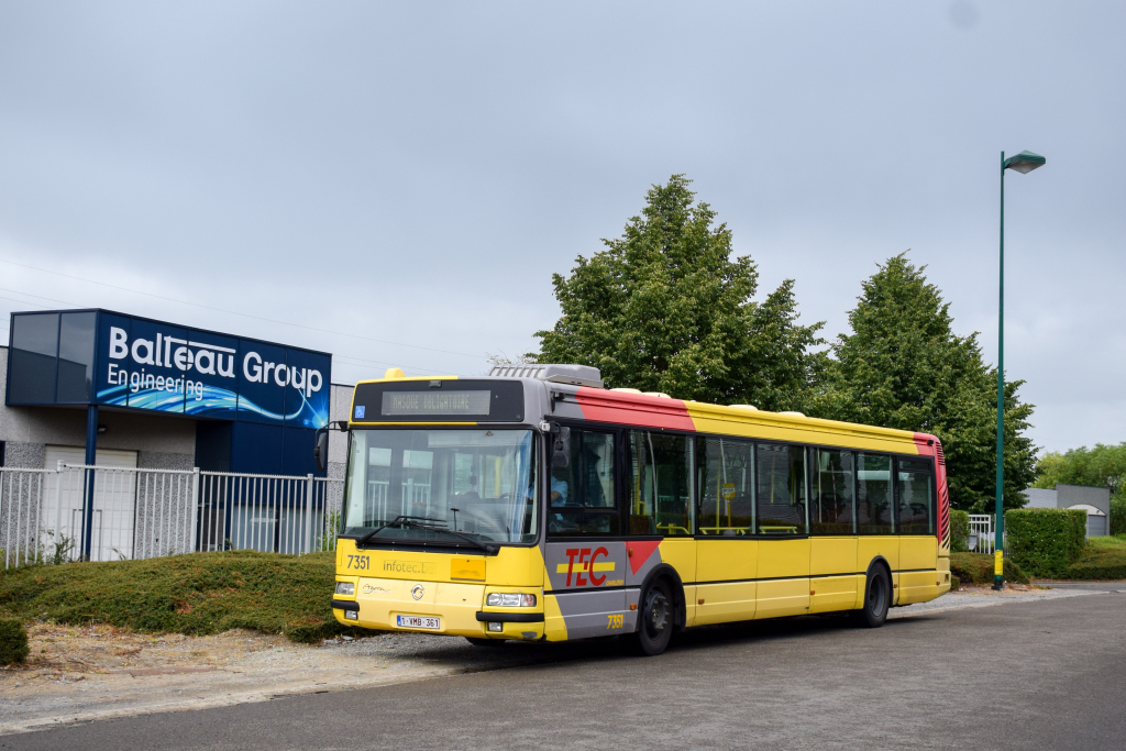 Charleroi, Irisbus Agora S # 7351
