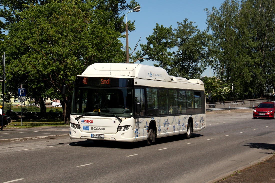 Pärnu, Scania Citywide LF CNG # 247 DZB