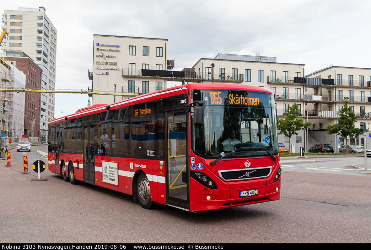 Stockholm, Volvo 8900LE # 3103