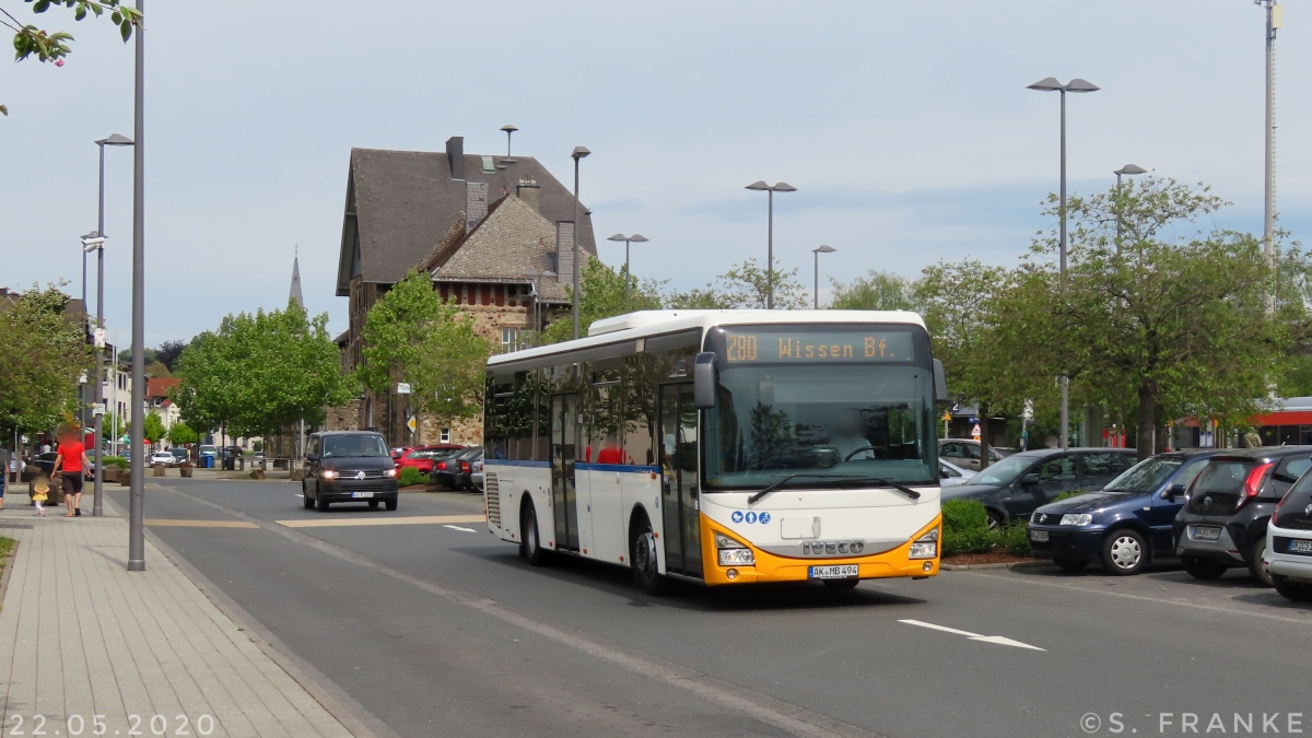 Altenkirchen (Westerwald), IVECO Crossway LE City 12M # AK-MB 494