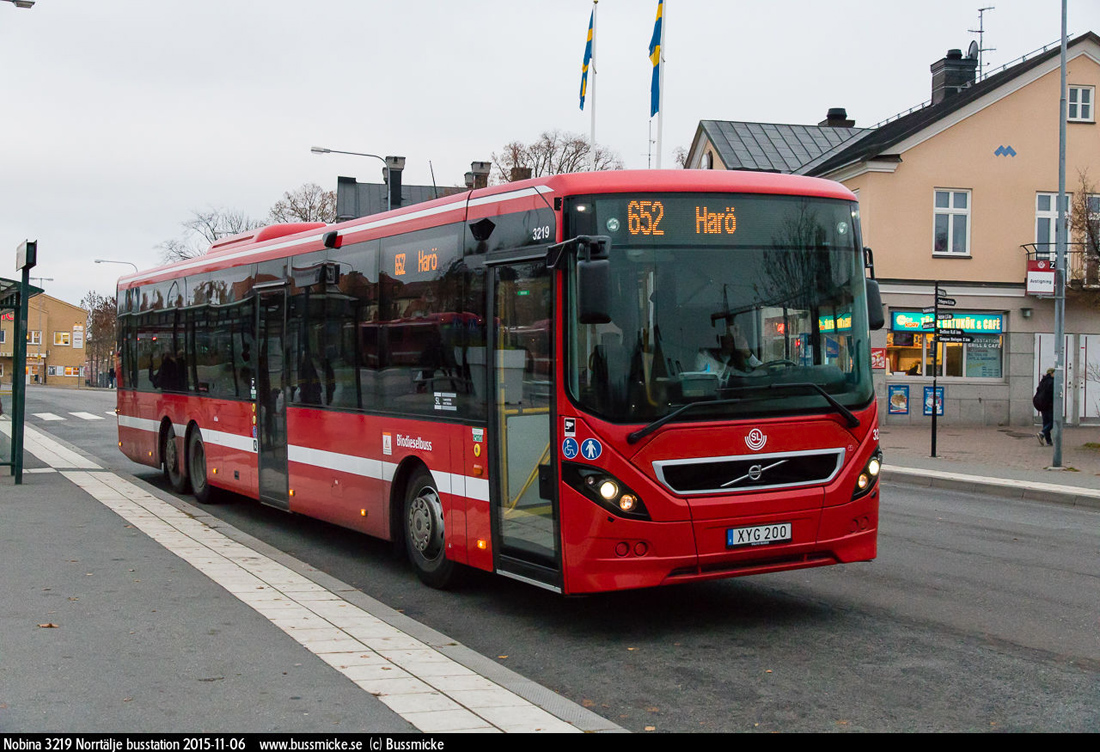 Stockholm, Volvo 8900LE # 3219