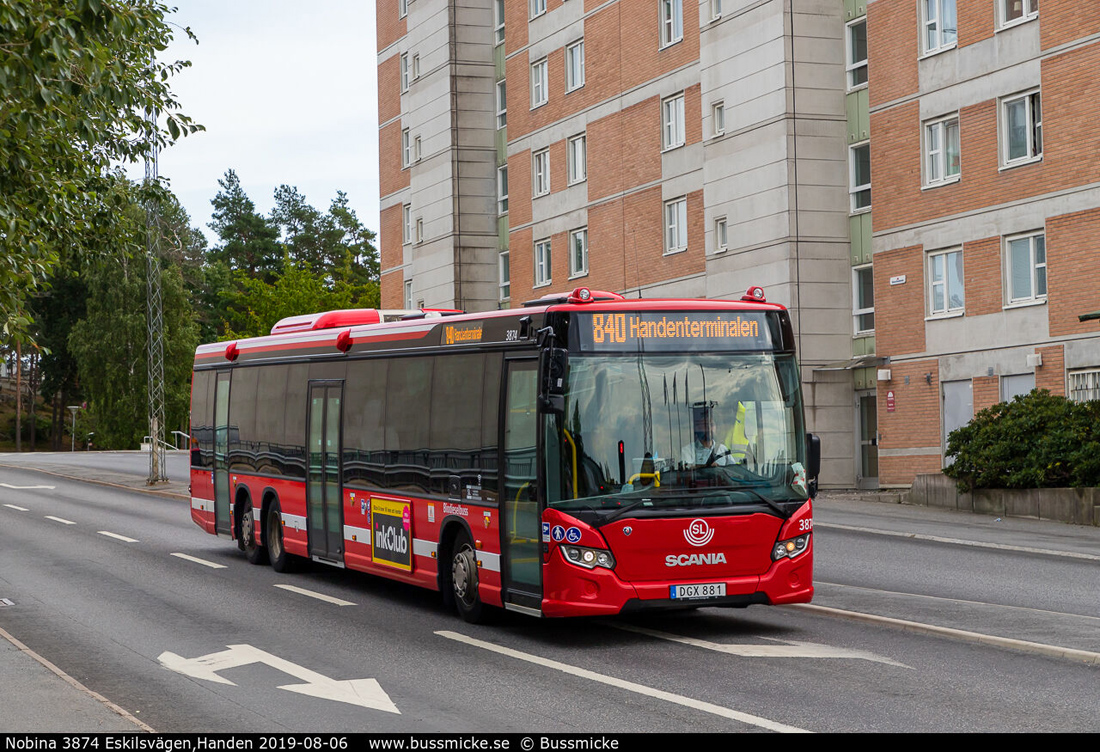 Stockholm, Scania Citywide LE 14.7M # 3874