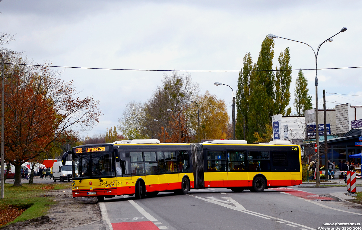 Warsaw, Solbus SM18 LNG # 7331