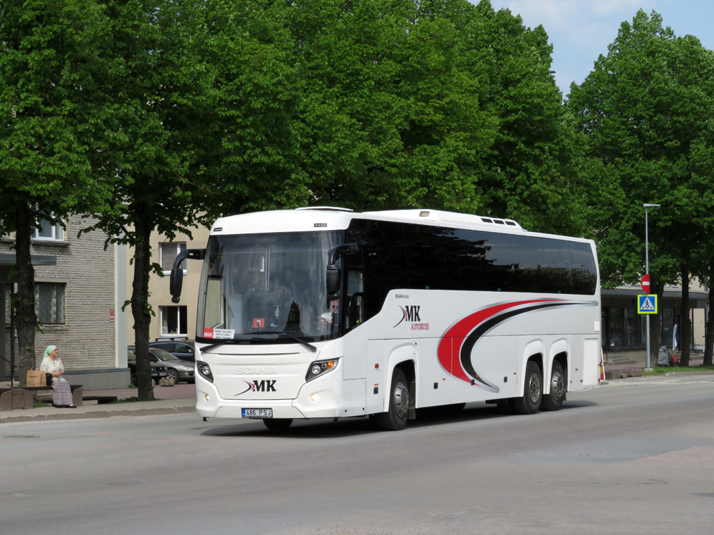 Tallinn, Scania Touring HD (Higer A80T) # 486 PSJ