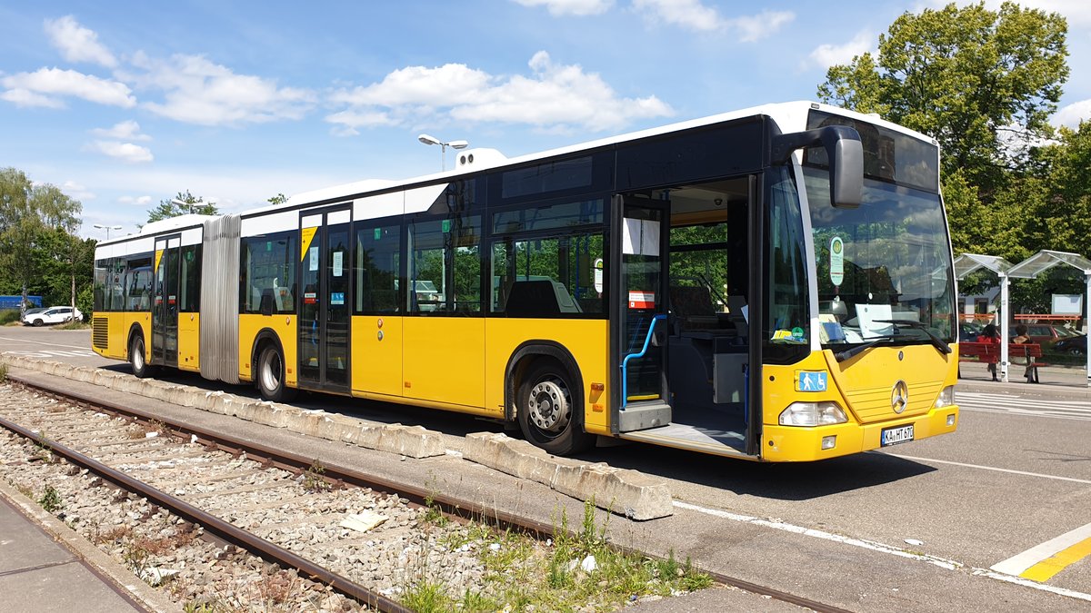 Karlsruhe, Mercedes-Benz O530 Citaro G # KA-HT 670; Freiburg im Breisgau — SEV Elztalbahn
