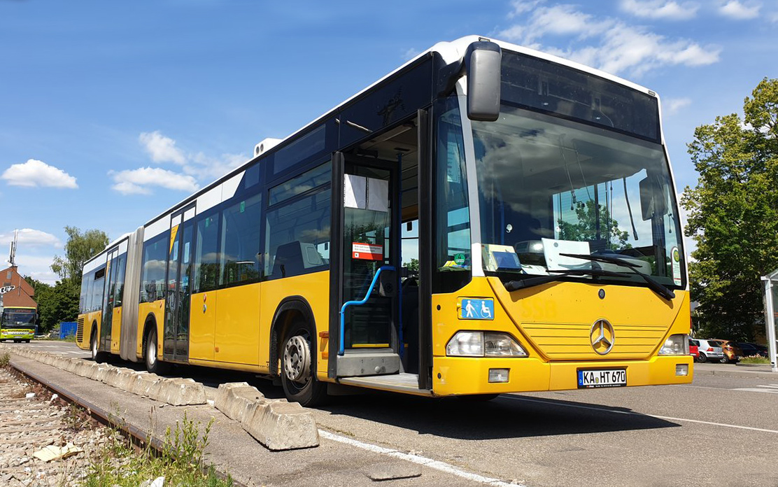Karlsruhe, Mercedes-Benz O530 Citaro G # KA-HT 670; Freiburg im Breisgau — SEV Elztalbahn