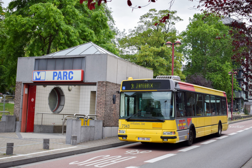 Charleroi, Irisbus Agora S # 7343