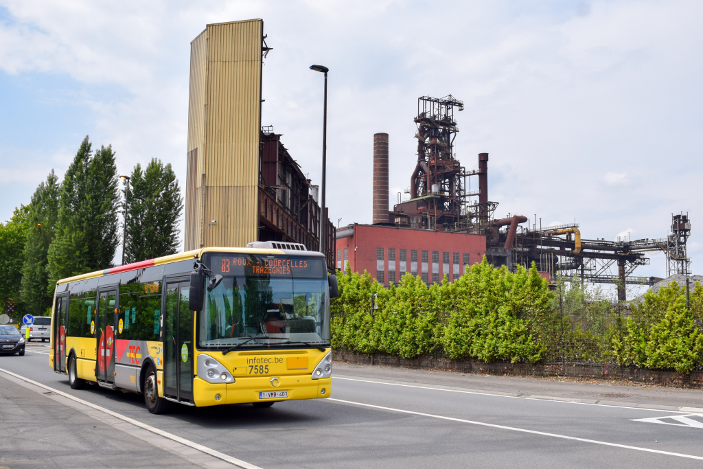 Charleroi, Irisbus Citelis 12M Nr. 7585