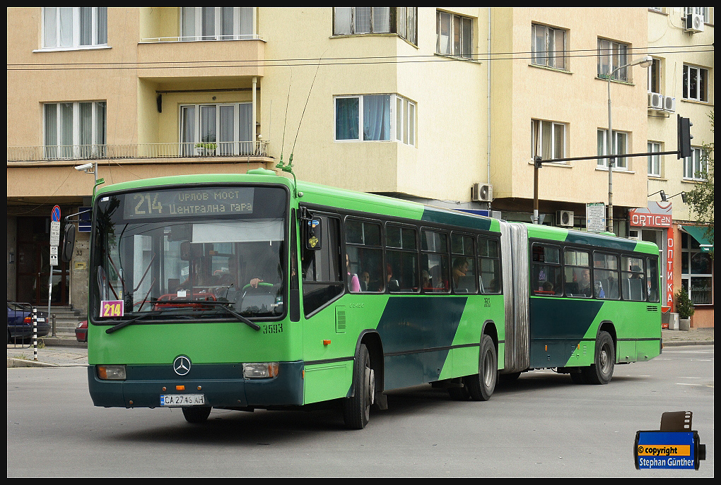 София, Mercedes-Benz O345 G № 3593