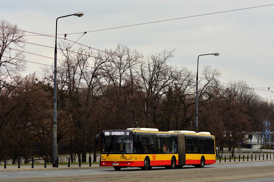Warszawa, Solbus SM18 LNG # 7328