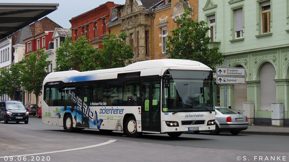 Koblenz, Volvo 7700 Hybrid # KO-KA 628