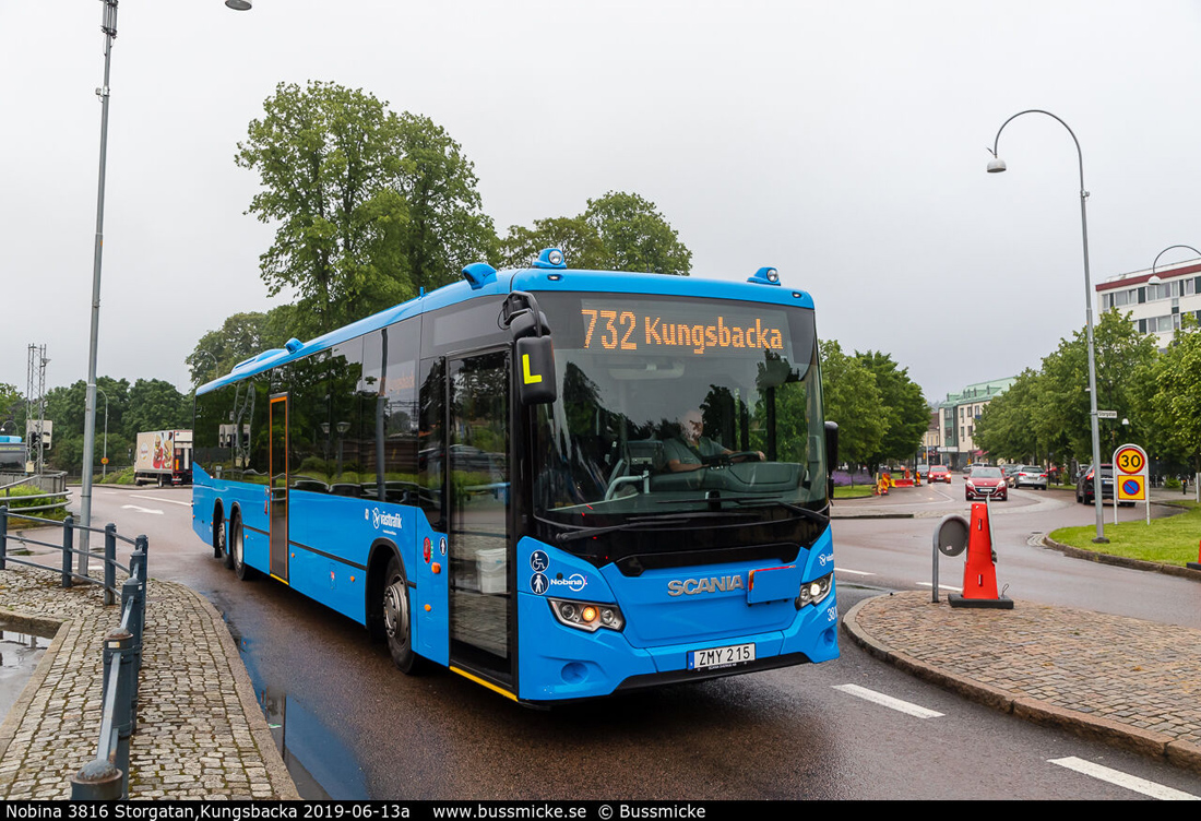 Göteborg, Scania Citywide LE Suburban 14.9M č. 3816