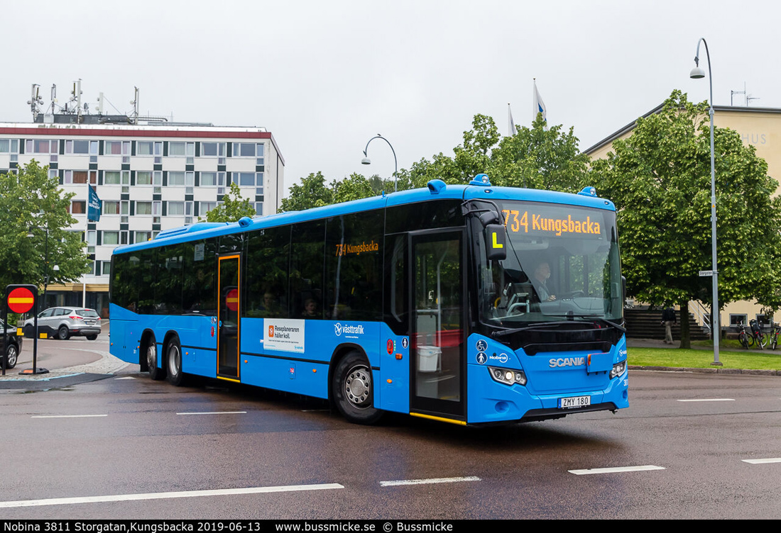 Gothenburg, Scania Citywide LE Suburban 14.9M № 3811