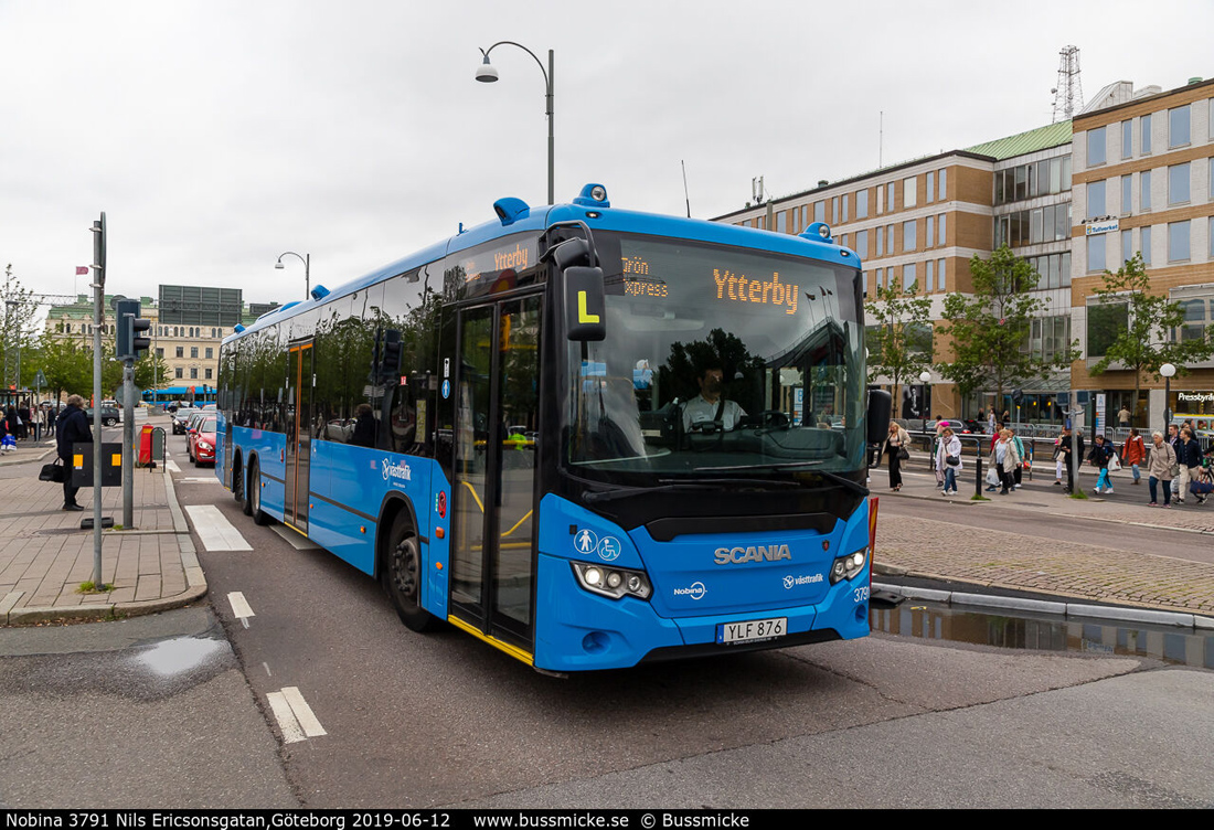 Gothenburg, Scania Citywide LE Suburban 14.9M # 3791