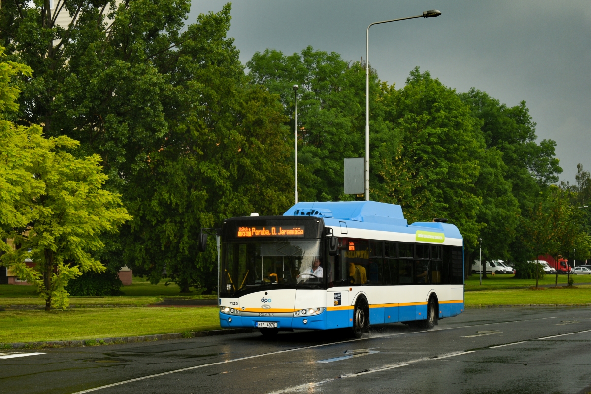 Ostrava, Solaris Urbino III 12 CNG № 7135
