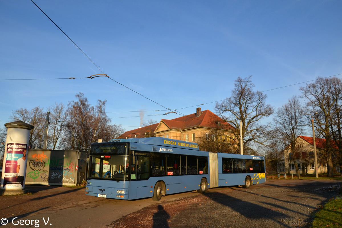 Halle (Saale), MAN A23 NG313 CNG № 298