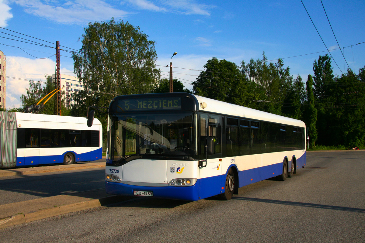 Riga, Solaris Urbino II 15 č. 75728