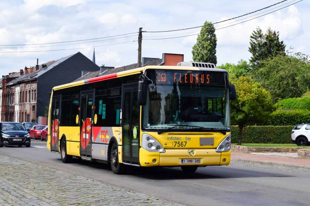Charleroi, Irisbus Citelis 12M č. 7567
