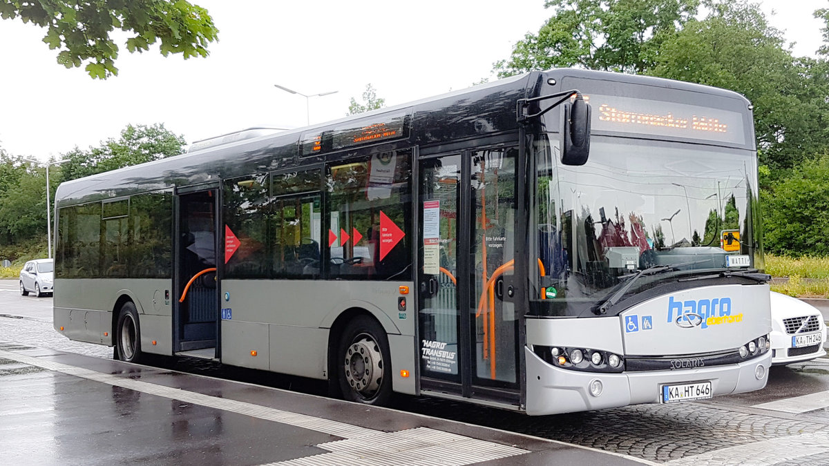 Karlsruhe, Solaris Urbino III 12 č. KA-HT 646