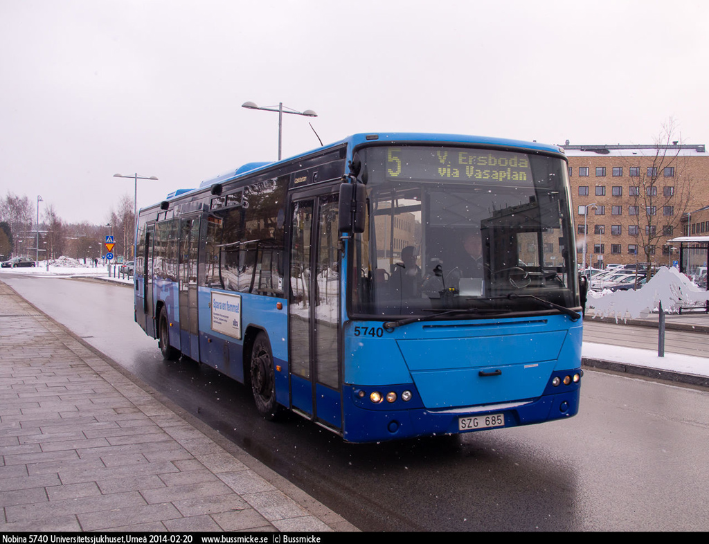 Umeå, Volvo 8700LE № 5740