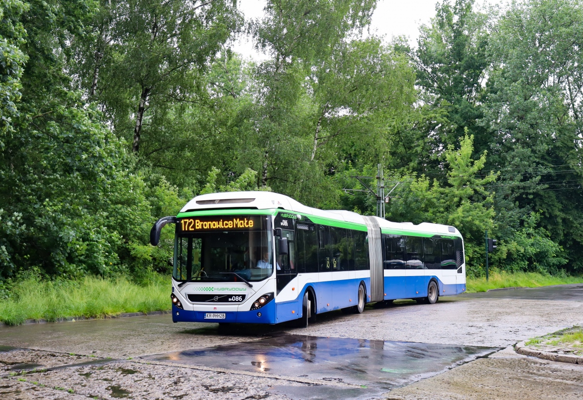 Краков, Volvo 7900A Hybrid № BH086