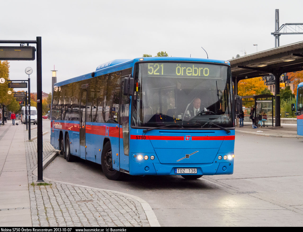 Örebro, Volvo 8700LE № 5750