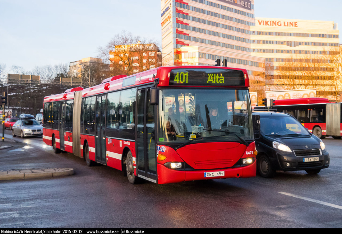 Stockholm, Scania OmniLink CL94UA 6x2/2LB # 6476