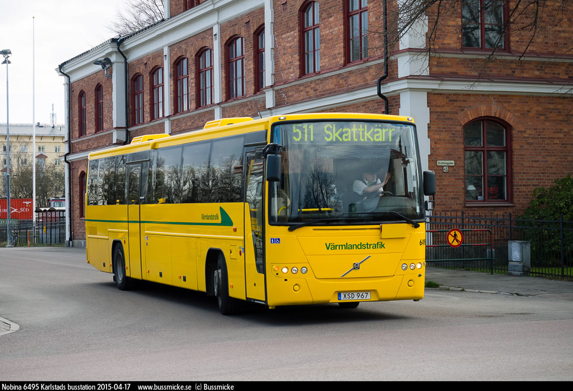 Karlstad, Volvo 8700 # 6495