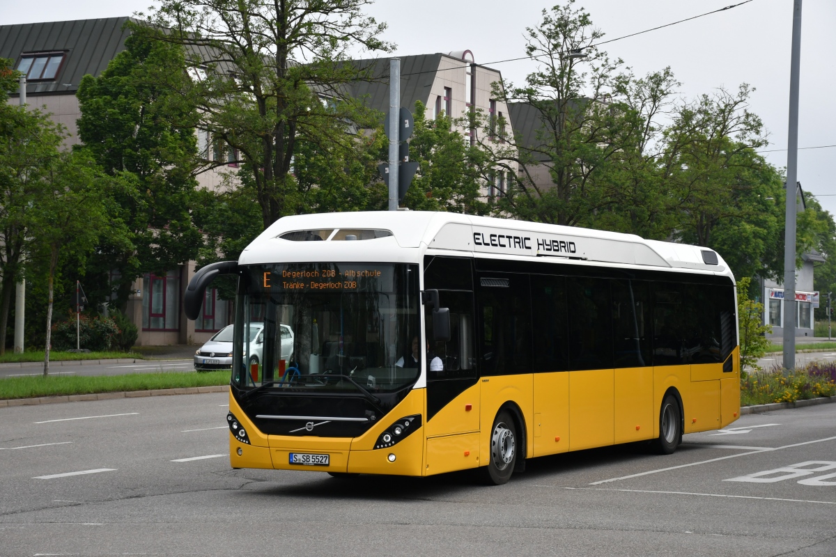 Stuttgart, Volvo 7900 Electric Hybrid # 5527
